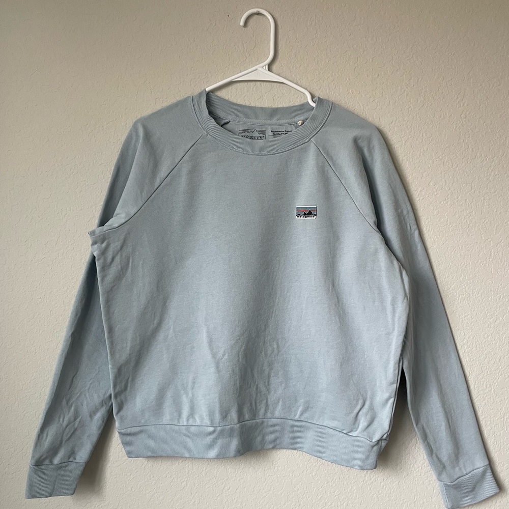 Patagonia Women’s Regenerative Organic Certified Cotton Blue Essential Pullover